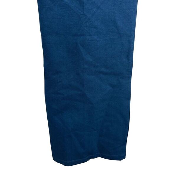 Sanctuary Lana Flare Ponte Knit Pants Blue Jewel NWT Stretch Pull On sz Large - Picture 11 of 16